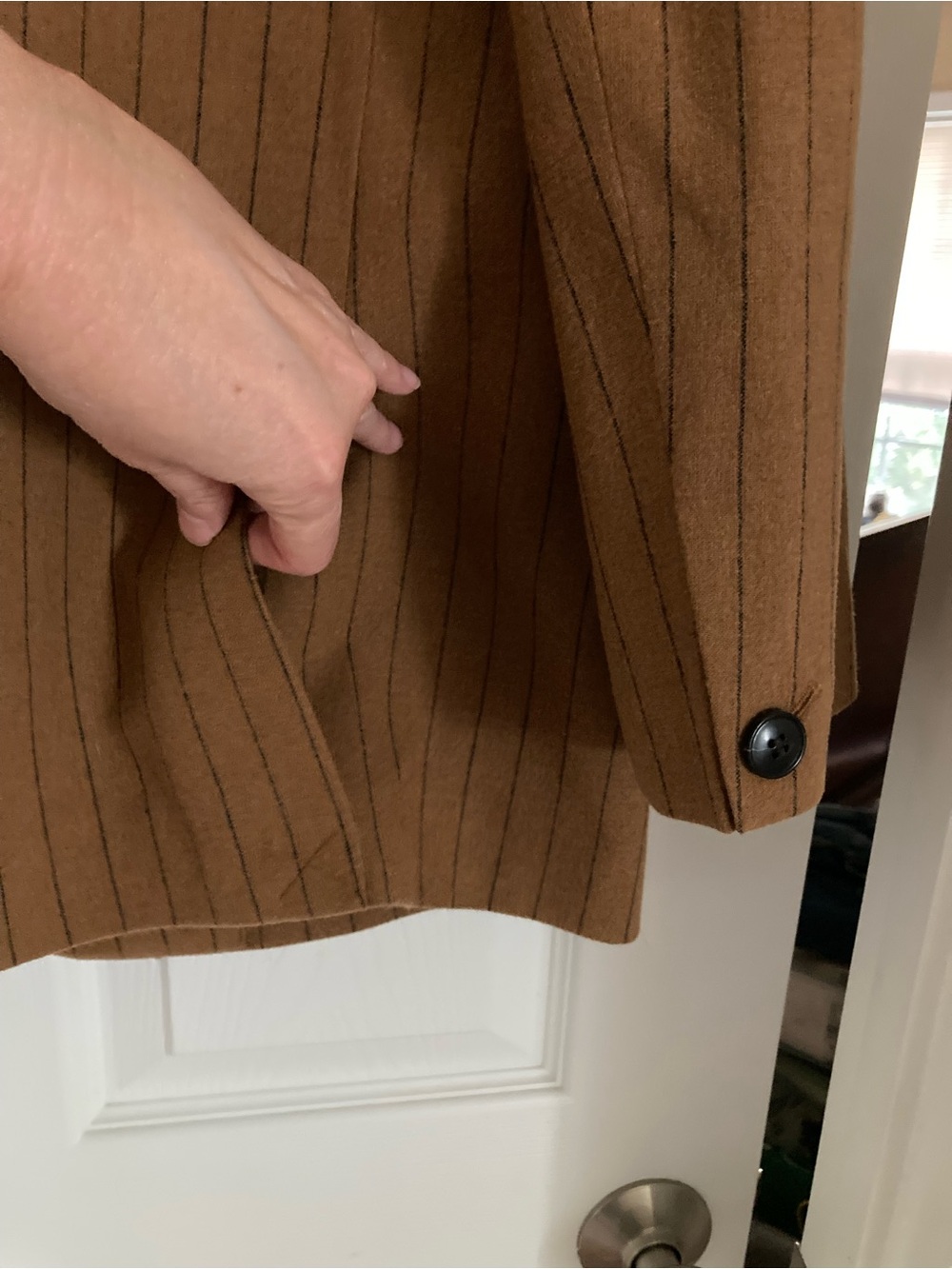 Madewell striped oversized blazer - Picture 8 of 10